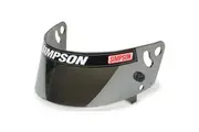 Simpson Replacement Visor - Silver Suit Simpson Shark & Vudo Helmets SI1014-12