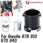 2IN1 Coffee Dosing Funnel Ring Powder Mesh Espresso Machine For Breville 870