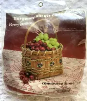 How To Make A Berry Basket Burgundy Hill Kit Collection Commonwealth Mfg. Co NEW