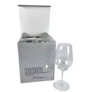 Riedel Tyrol Crystal Germany Amarone Masi Syrah Shiraz 448/30 Wine Glasses-New!