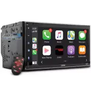 DS18 DDX7CP Double Din Mechless Touchscreen Headunit with Bluetooth and Car Play