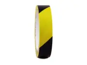 GGR Supplies T.R.U. SST-618C Black & Yellow Hazard Warning Safety Stripe Tape