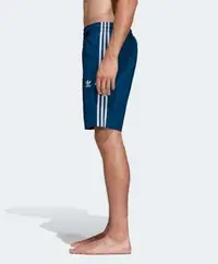 在飛比找Yahoo!奇摩拍賣優惠-【豬豬老闆】ADIDAS SWIM SHORTS 風褲 三線