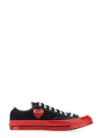 [Comme Des Garçon Play x Converse] Comme Des Garçon Play x Converse-Heart Print Sneaker-Uomo 8½