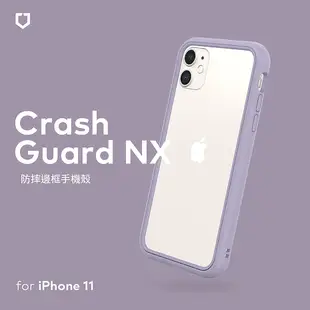 RHINOSHIELD 犀牛盾 iPhone 11 6.1 吋 CrashGuard NX 模組化防摔邊框手機保護殼(獨家耐衝擊材料)暗夜綠