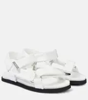[The Attico] The Attico Salinas leather sandals AU 6 white