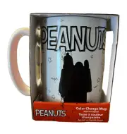 Peanuts Snoopy Color Changing Halloween Coffee Cup Mug 15oz New