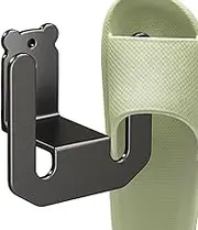 Slipper Hanger Wall Mount, Space Saving Wall Slippers Hanger | Wall Mounted Slippers Screen Hanger Hook, Slippers Drying Slippers Col