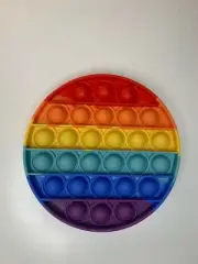 Simple dime pop pop bubble/it fidget toy/sensory stress relief toy circle