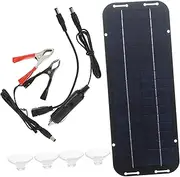 Mipcase Flexible Solar Panel Charger Portable Solar Charging with Type Interface for Camping and Outdoor Activities Durable Pet and Polycrystalline Construction