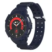 Nevenka Samsung Watch Strap Protective Case Silicone for Galaxy Watch 5/4/5 Pro-4