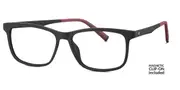 HUMPHREY´S 583172 with Clip-on 15 Men's Glasses Black Size 56 - Private Health Rebate - Blue Light Block Available
