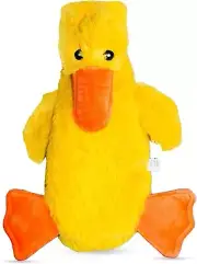 FGA MARKETPLACE Duck Flat NO Stuffing NO Squeak Plush Dog Toy, 21 inch