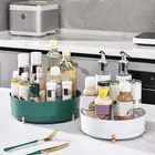 Rotating Shelf Space-saving Keep Tidy Kitchen Condiment Box Rack Countertop