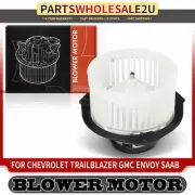 A/C Blower Heater Motor w/ Fan Cage for GMC Envoy XL XUV Saab 9-7x 02-09 700109 (for: Saab)