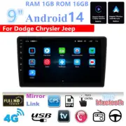 9" Android 14.0 Stereo Radio GPS Head Unit For Chrysler Town & Country 2001-2007
