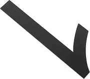 Didiseaon Self Adhesive Stainless Steel House Number Sign Number for Mailbox Street Address Resistant Decorative for Outdoor Use