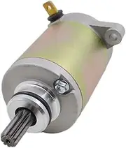 Motorcycle Engine Electric Starter Motor Compatible with QINGQI Suzuki GT125 GT125-5 GT125-5A GT125-5B GT125-5C Engine Spare Parts