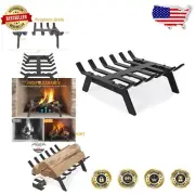 Durable 16-Inch Grate with High-Temperature Paint for Indoor & Outdoor Fire Pits
