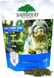 Sherwood Adult Rabbit Food - Timothy Blend (Grain & Soy-Free) - 4.5 lb. (Vet Used)