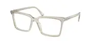 Miu Miu MU08XV 12U1O1 Women’s Glasses Clear Size 54 - Private Health Rebate - Blue Light Block Available