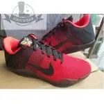 限時特惠 NIKE KOBE 11 XI ACHILLES HEEL 紅黑 822675 670 初版 11代