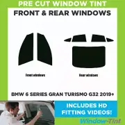 For BMW 6 Series Gran Turismo G32 2019+ Full Pre Cut Window Tint Kit Car Film