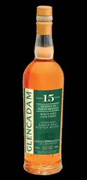 Glencadam 15 Year Old White Port Cask Finish Highland Whisky (700mL)