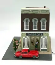 DPM Woodland Scenics HO Scale Custom Painted "Train Whistle Cafe" Building Light