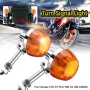 Motorcycle Turn Signal Light For Honda C70 CT70 CT90 XL100 CB350 CM400 CB450