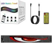 LED Eyes For Truck, Car Flexible LED Matrix Panel Sign with Bluetooth APP Scrolling Led Board, Display Programmable