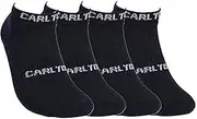 AFL Carlton Blues High Performance Airflow Mesh Sport Ankle Supporter Socks | 4 pair | Australian Football League | Men's Size