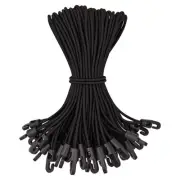 50Pcs Bungee Cord with Hooks,Expander with Hooks Rubber Tensioner with7177