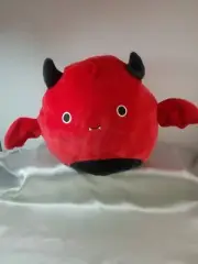 New Squishmallows Flip-A-Mallows 12” Dante the Devil Bat & Tally the Cat Witch
