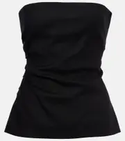 [SIR] SIR Dorian linen-blend tube top AU 8 black