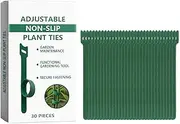 Soft Plant Ties,30X Plant Tape | Anti-Slip Fasteners, Adjustable Strap, Tying Tools for Indoor Outdoor Home Organizing