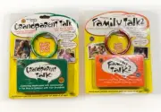 FAMILY Talk 2 Ages 3+ & GRANDPARENT Talk 3+ Portable Conversation Card Games