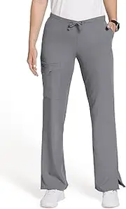 [Jockey] Women's Scrubs Scrub Pant, Pewter, M