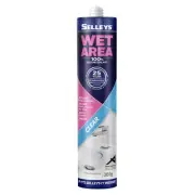 selleys 300g clear wet area waterproof silicone sealant