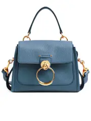 Chloé Mini Tess Day Bag in Mirage Blue