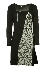 Print And Tie Tunic--ORI-8110