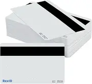 RexID Unprogrammed 125KHz 25 Pcs Blank Chip Card with Hi-Co Magnetic Stripe ISO Proximity Card Working with RexID Decoder for Flexible Programming of H10301 FC,and ID Range for On-Demand Production