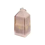 Clear 6 Mini 3.5" Acrylic Crystal Lantern Desk Lamp Decorative LED Light Party