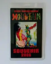 Mountain Leslie West Souvenir Backstage Pass Hard Rock Music 35th Anniversary