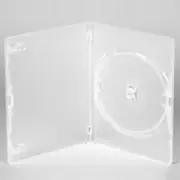 10 X Amaray Clear Single DVD/CD/BLU Ray Case -