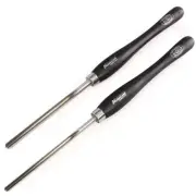 M2 Cryo, 2 Pc Bowl Gouge Set (5/8" & 1/2" Bar Stock) Pro Hurricane Turning Tools