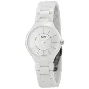 Original Rado True Thinline White Dial White Ceramic Ladies Watch R27958112