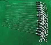 15pc Hysteroscopy Semi Rigid Alligator/Scissor/Biopsy 5FR 40cm with Black Rotar