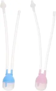 CIMAXIC Nose Cleaner 2pcs Silicone Nasal Snot Remover for Boys and Girls Easy to Clean for Home Use