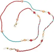 [VALICLUD] Beaded Eyewear Lanyard for Women Sunglasses Chain Non Slip Eyeglass Cord Lightweight and Stylish for Daily Use and Fashion Accessories